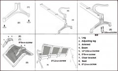 Installation and precautions of airport seating