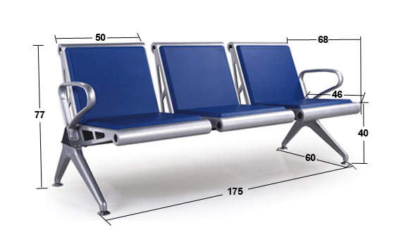 Characteristics of stainless steel waiting chairs
