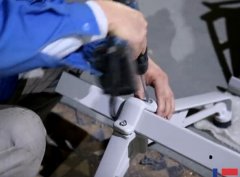 The installation of airport chair