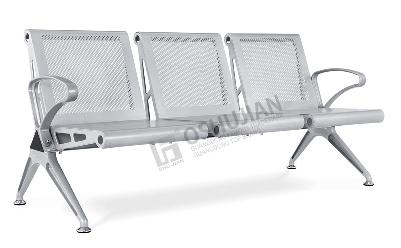 Triangle beam stainless steel airport chair(图1)