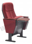 How to clean the leather auditorium chair