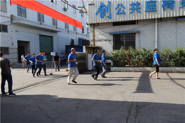 Oshujian Company held the fire drill(图2)