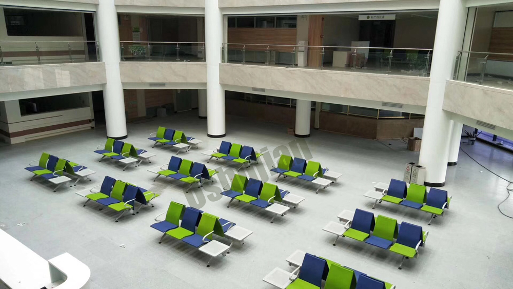 Guangji Hospital PU Waiting Chair Seating Solution(图2)