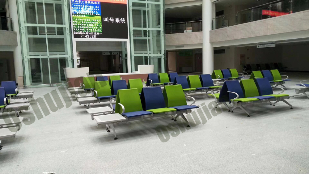 Guangji Hospital PU Waiting Chair Seating Solution(图3)